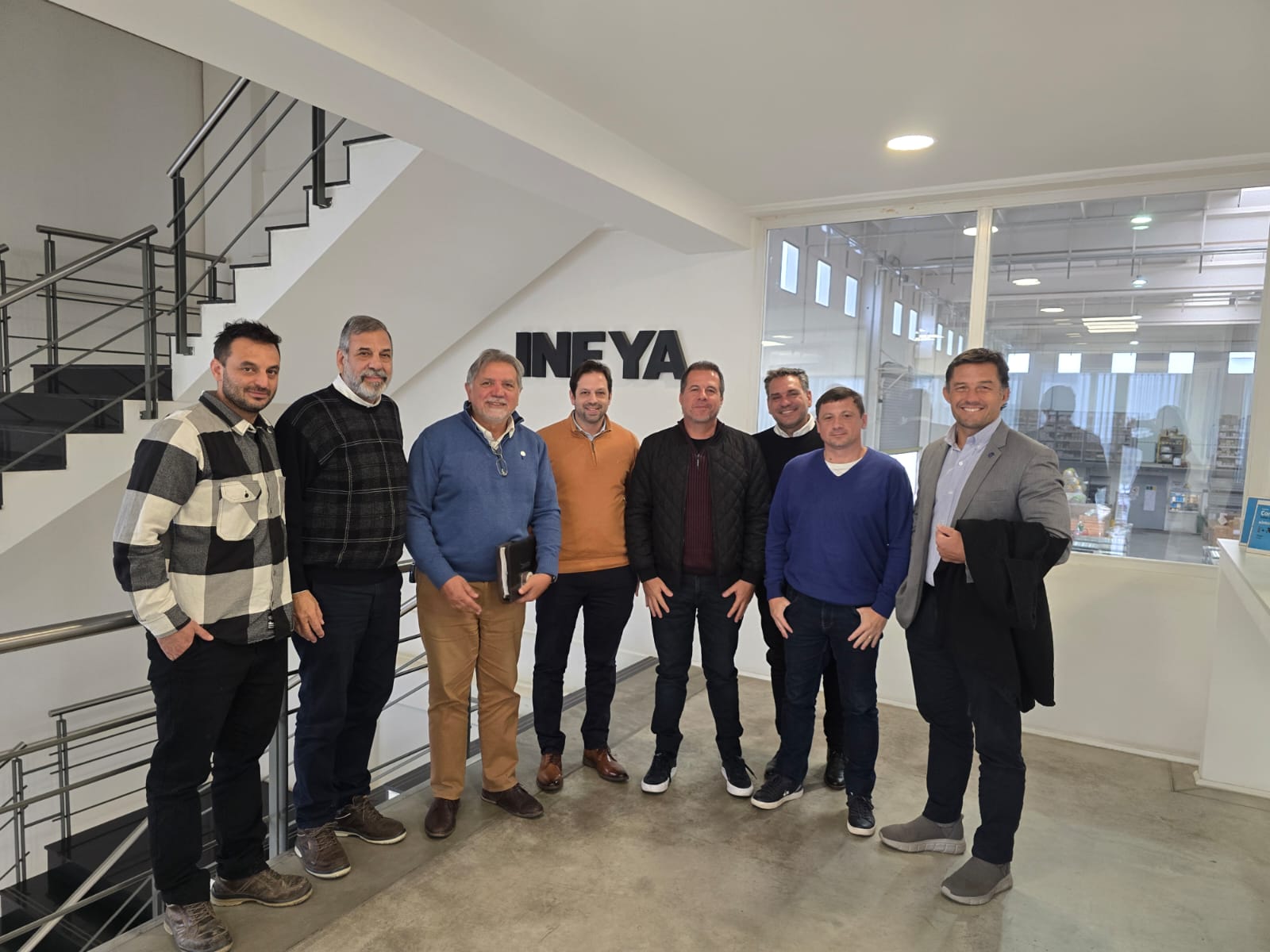 Visita de AIM a INFYA: tecnología, industria y proyección nacional
